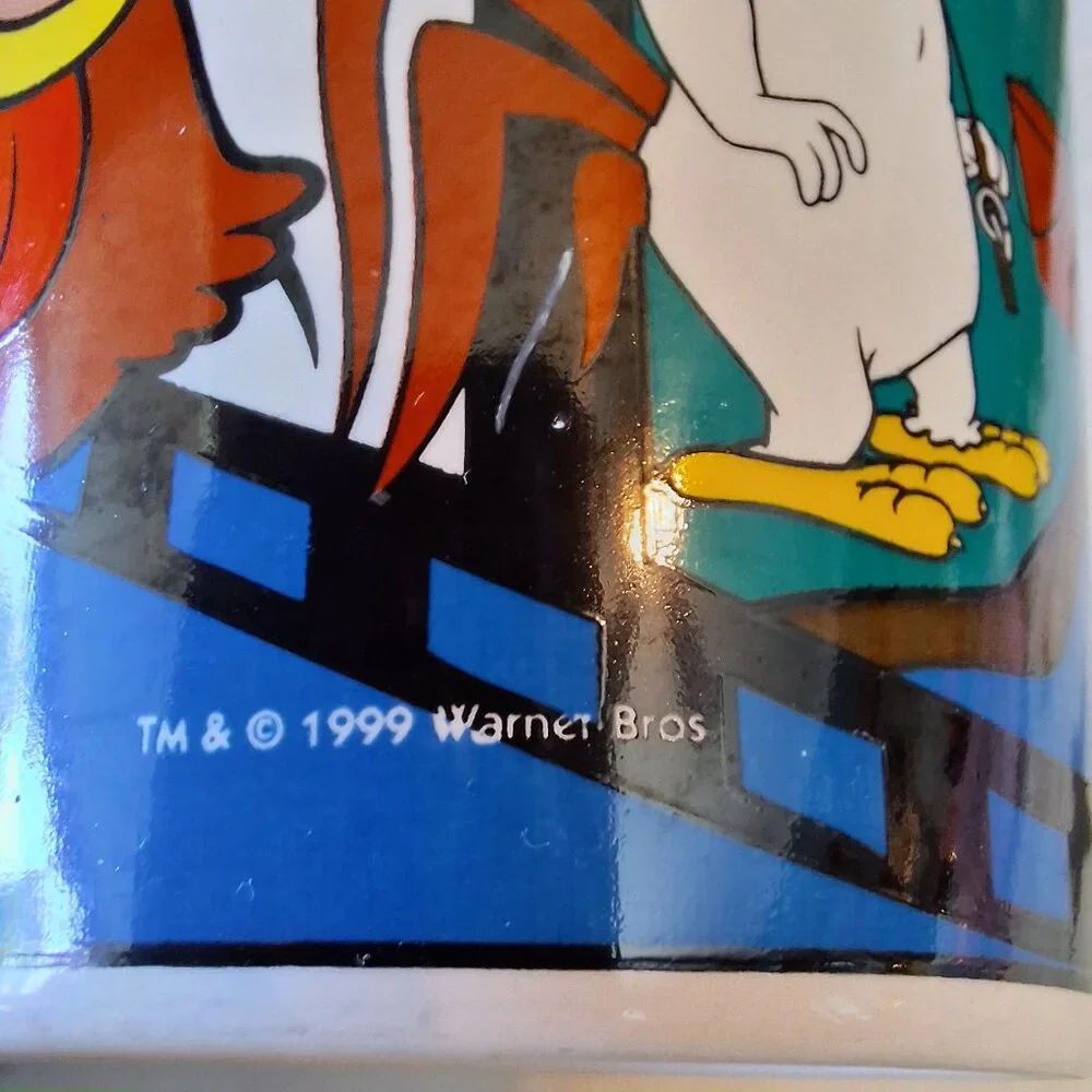 Vintage Looney Tunes‎ GRANDPA Foghorn Leghorn Mug Coffee Cup 1999 Warner Bros